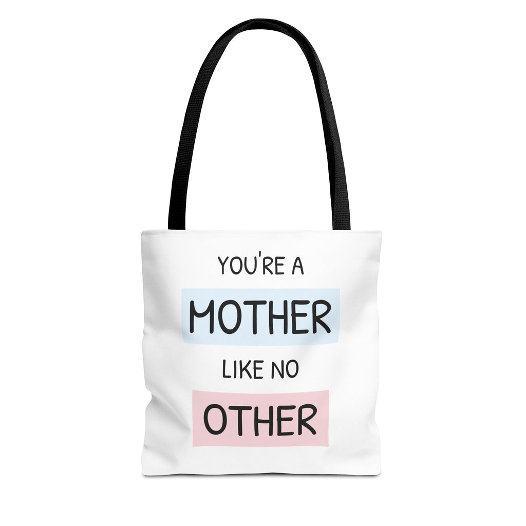 Mother Like No Other Floral Tote Bag — Mother's Day Gift