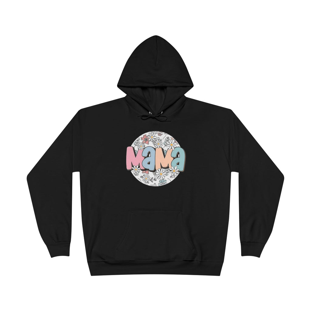 Mama Floral Hoodie — Pastel Retro "Mama" Pullover for Moms | Mother’s Day Gift