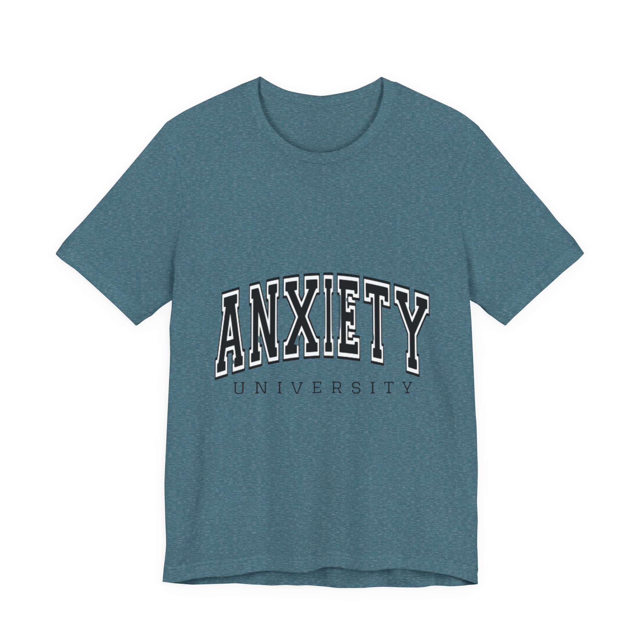 Anxiety University Tee — College Style Graphic T-Shirt