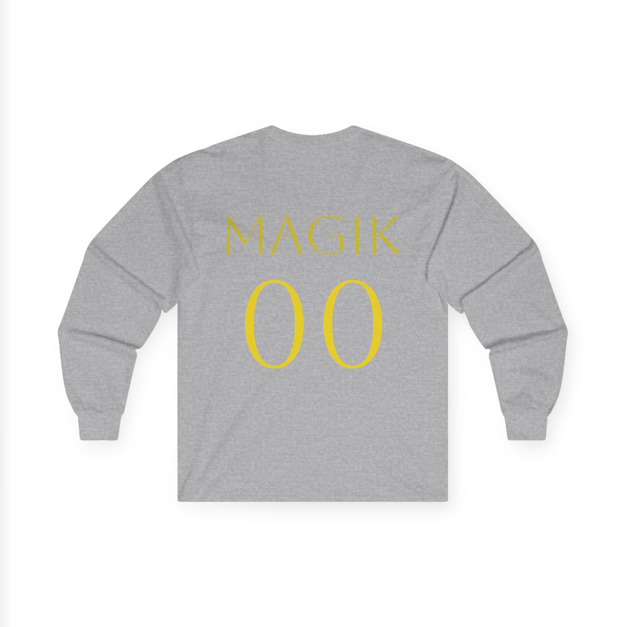 Magik Marvel Rivals Long Sleeve Tee — Golden Fantasy Warrior Graphic
