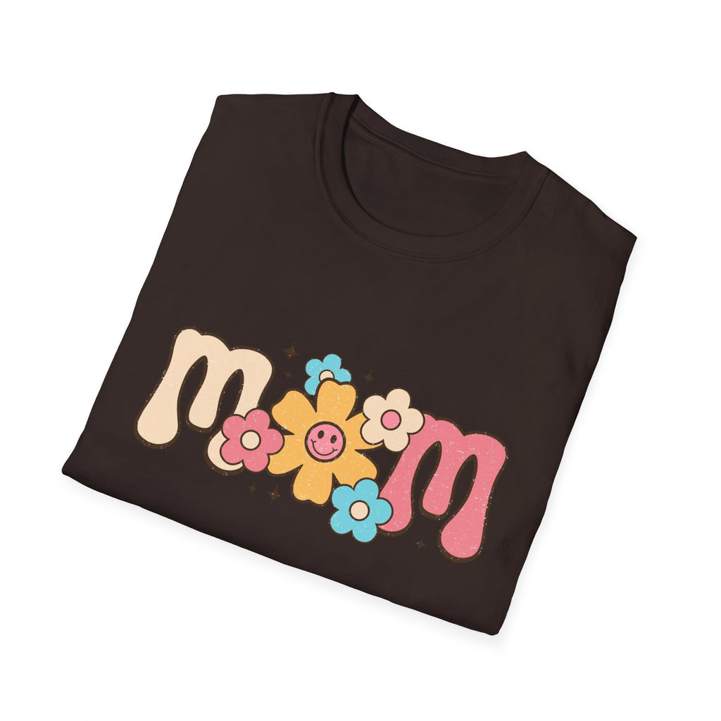 Mom Flower Retro Graphic T-Shirt