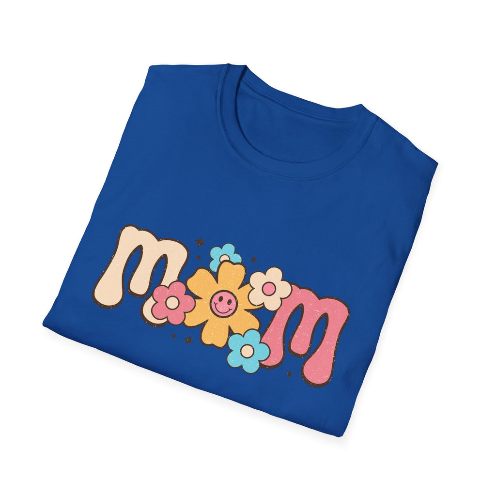 Mom Flower Retro Graphic T-Shirt