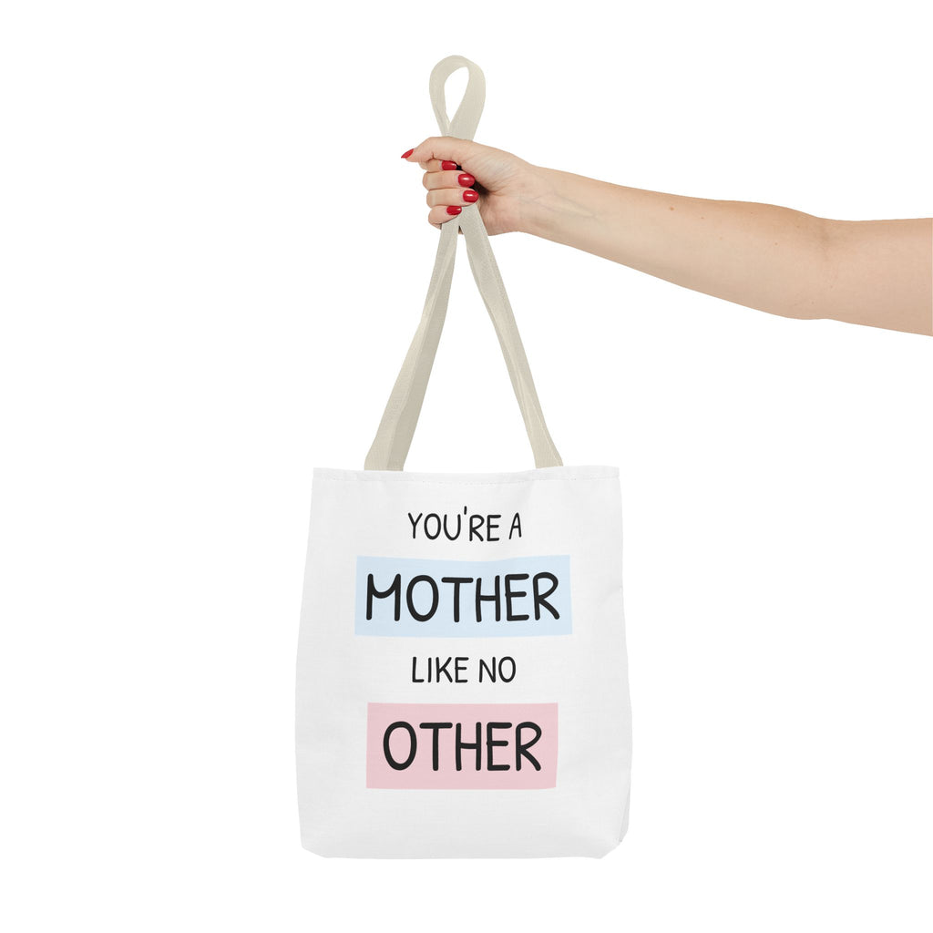 Mother Like No Other Floral Tote Bag — Mother's Day Gift