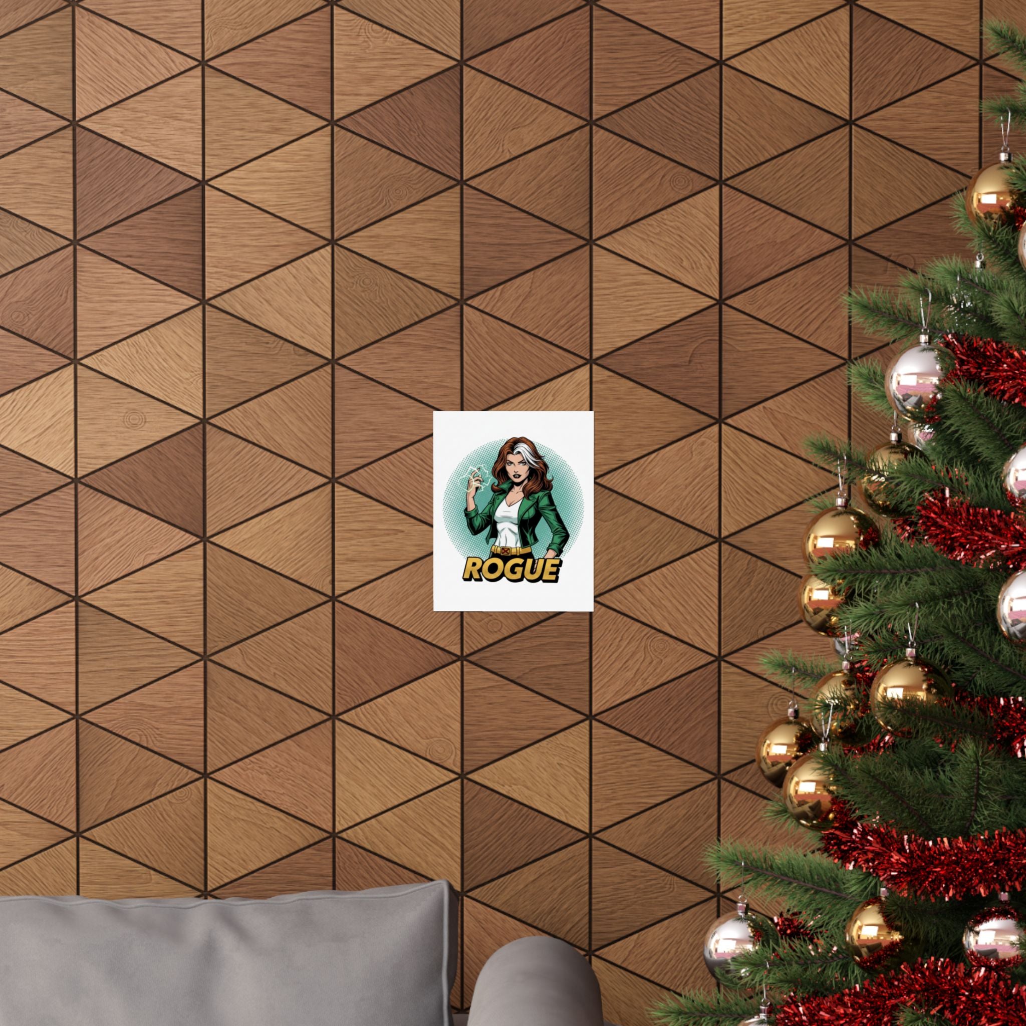 Comic Superhero rogue xmen Poster — 'Rogue' Matte Vertical Art Print