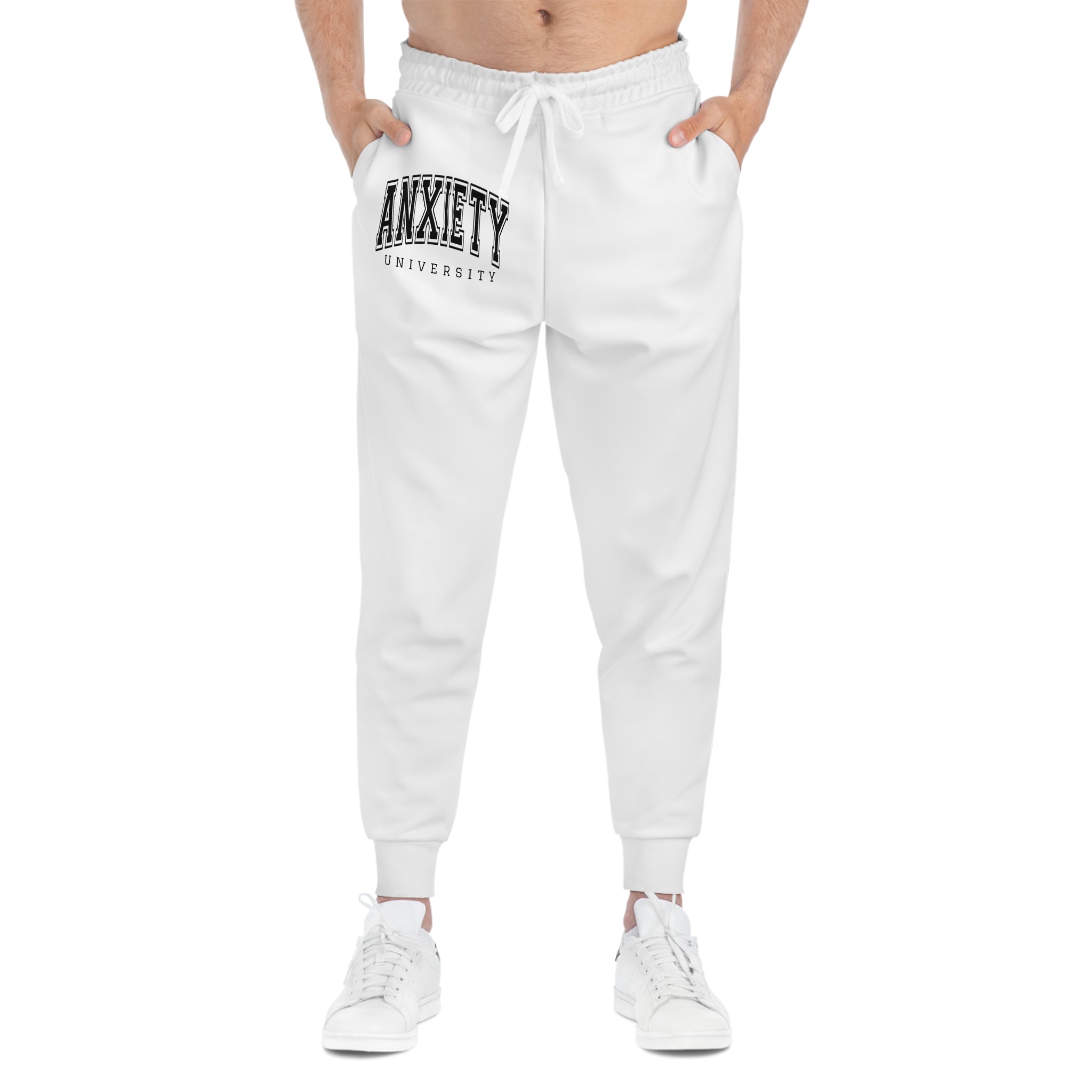 Anxiety University Athletic Joggers – Comfort-Fit Graphic Sweatpants
