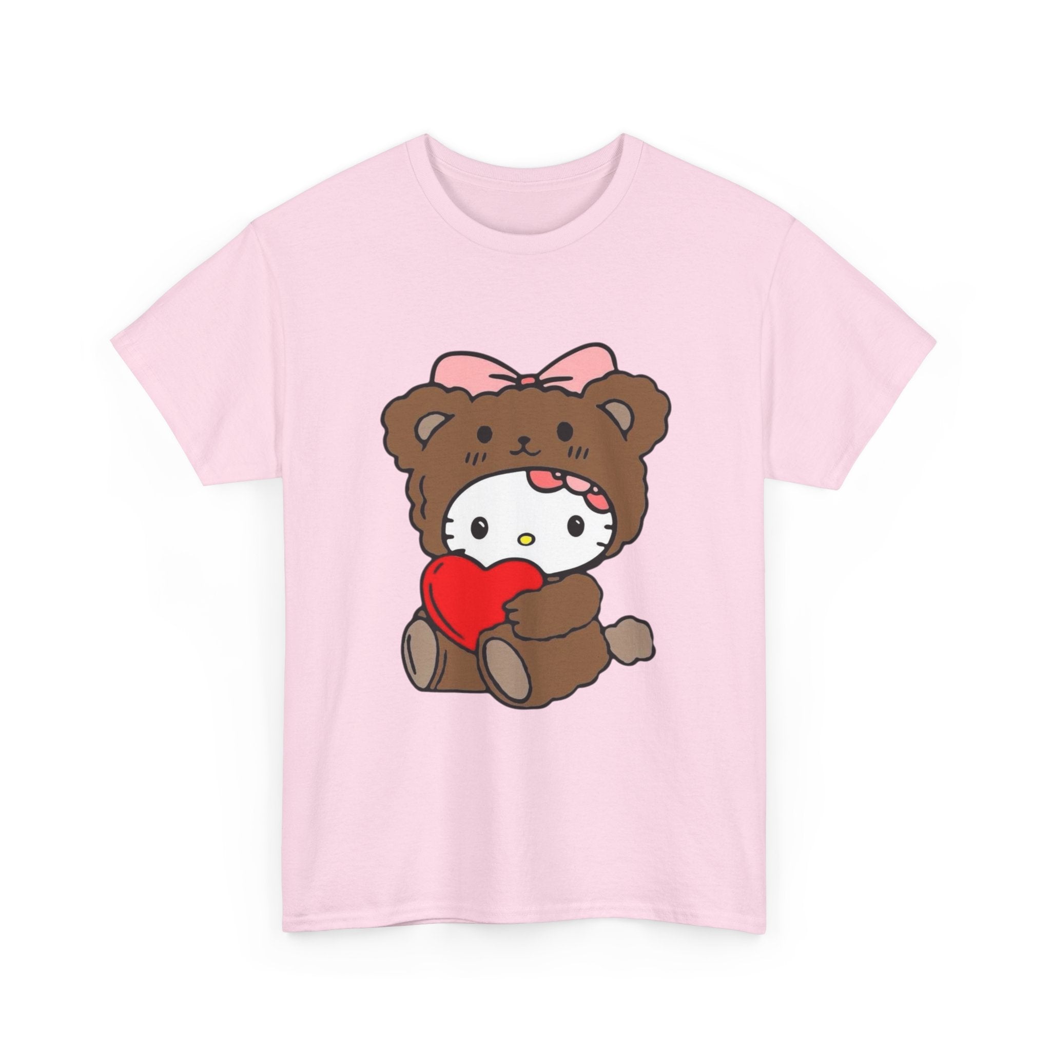 Cute Bear Costume Tee — Heart Hug Graphic T-Shirt
