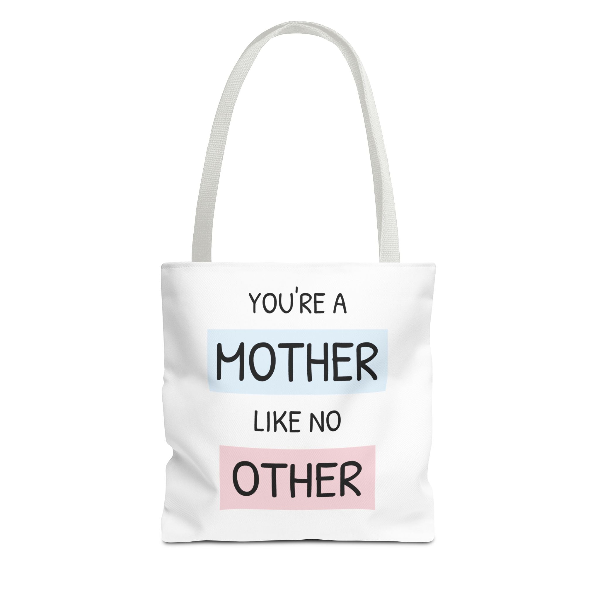 Mother Like No Other Floral Tote Bag — Mother's Day Gift