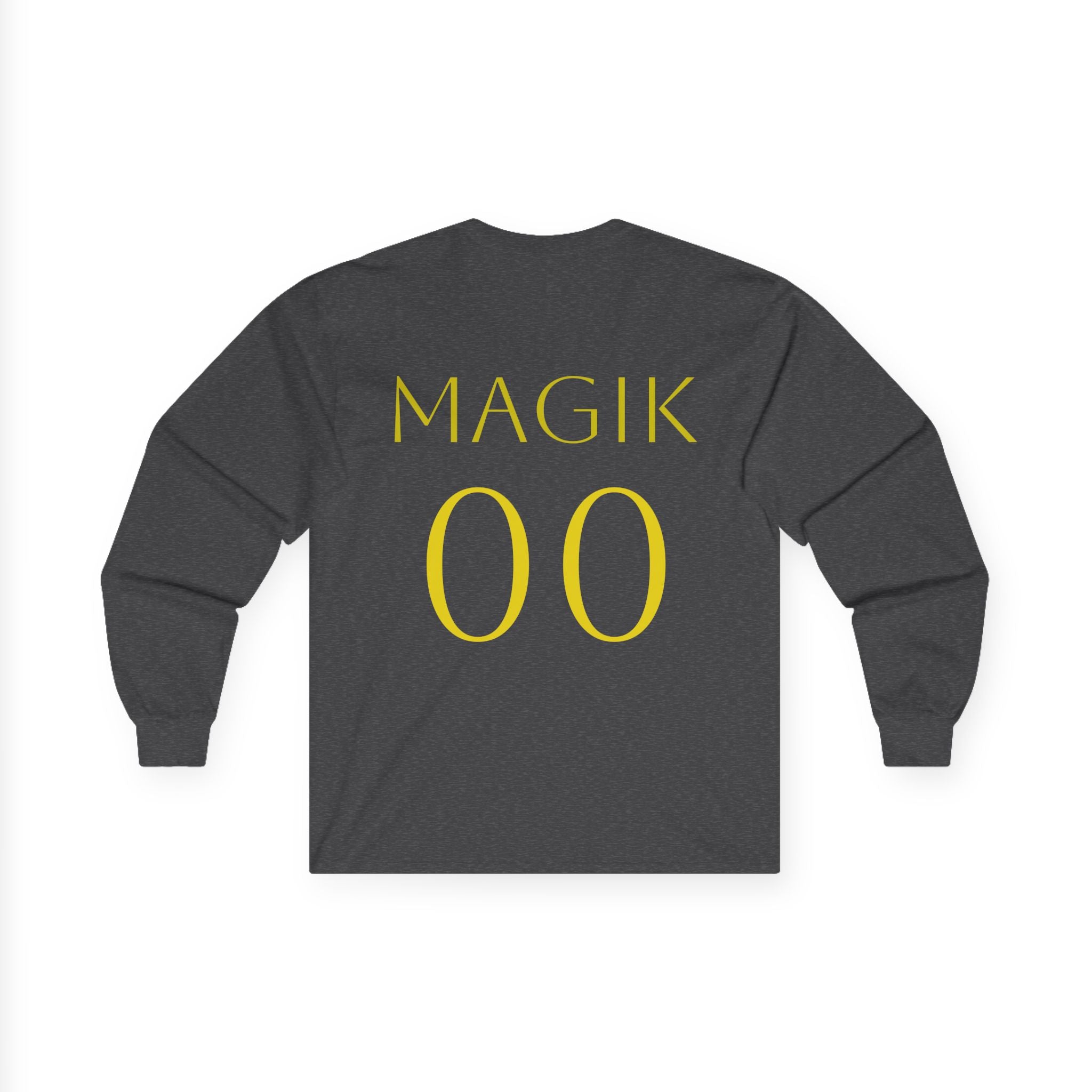 Magik Marvel Rivals Long Sleeve Tee — Golden Fantasy Warrior Graphic