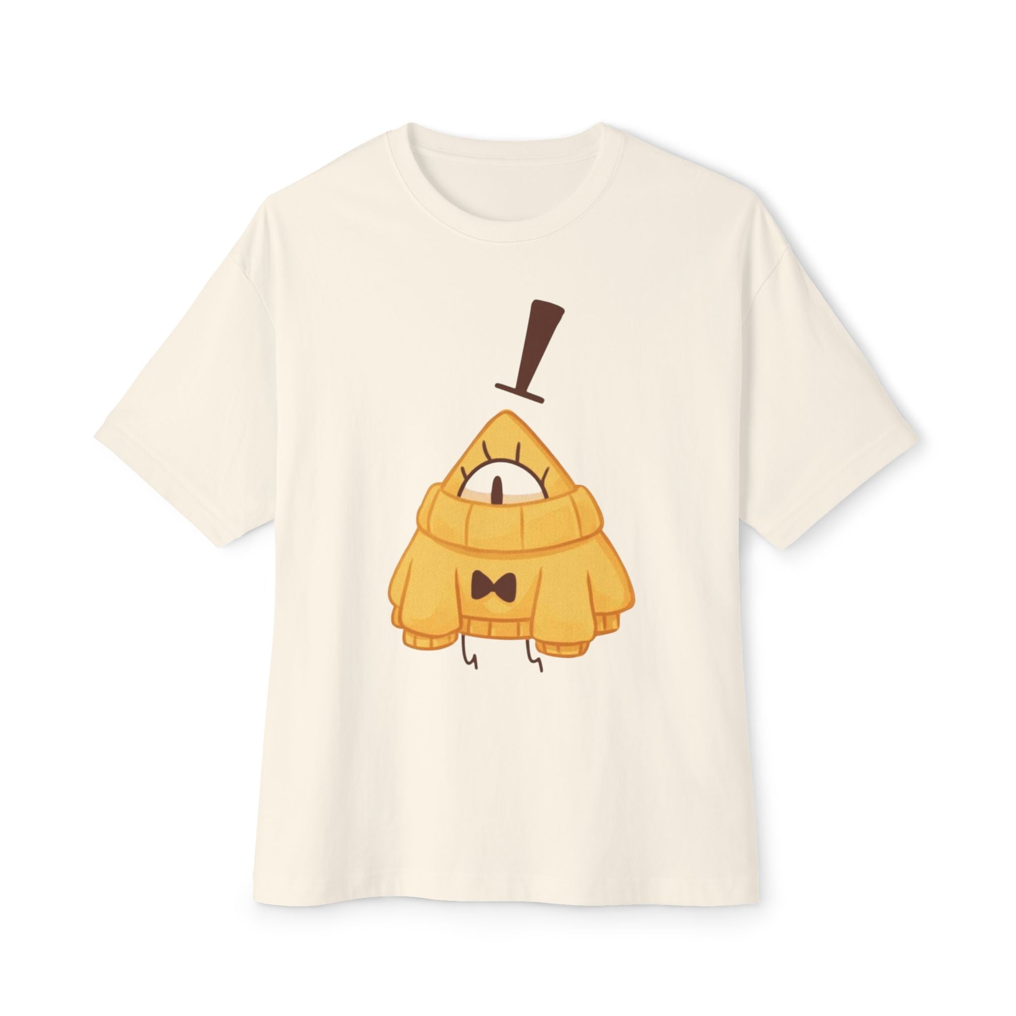 Cute Yellow Monster Tee — Cozy Cartoon Character T-Shirt