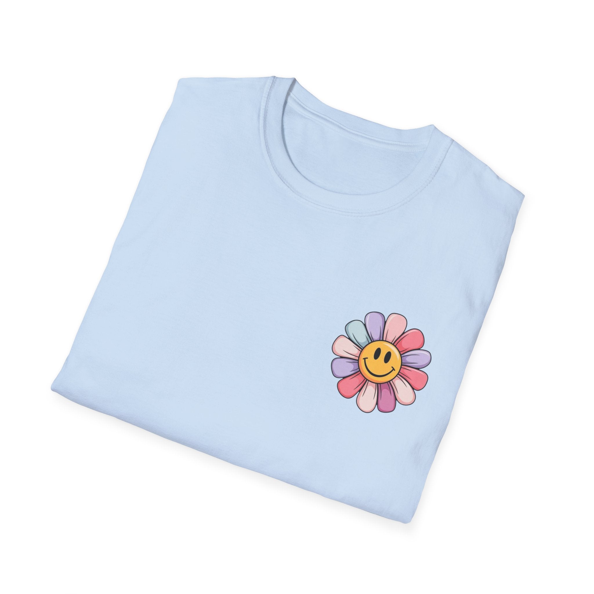 Mama Floral T-Shirt — Cute Smiley Daisy Mom Tee