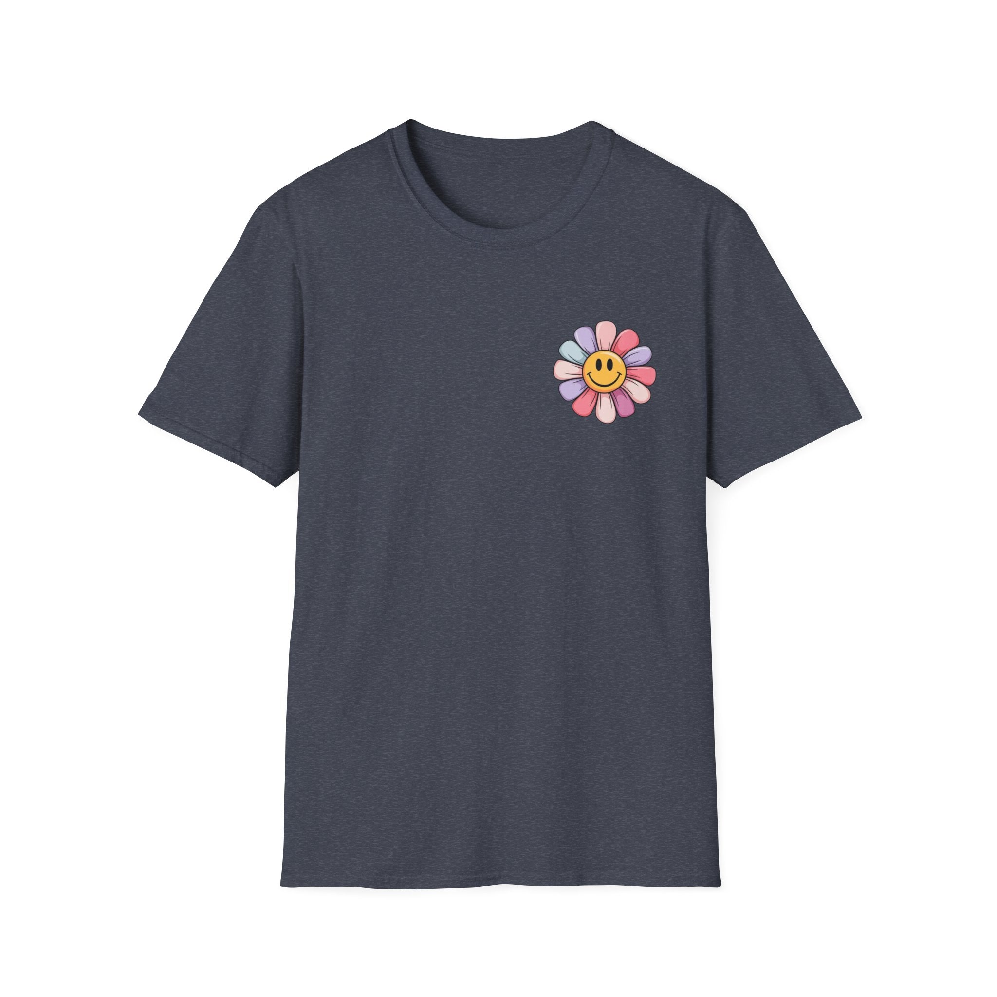 Mama Floral T-Shirt — Cute Smiley Daisy Mom Tee