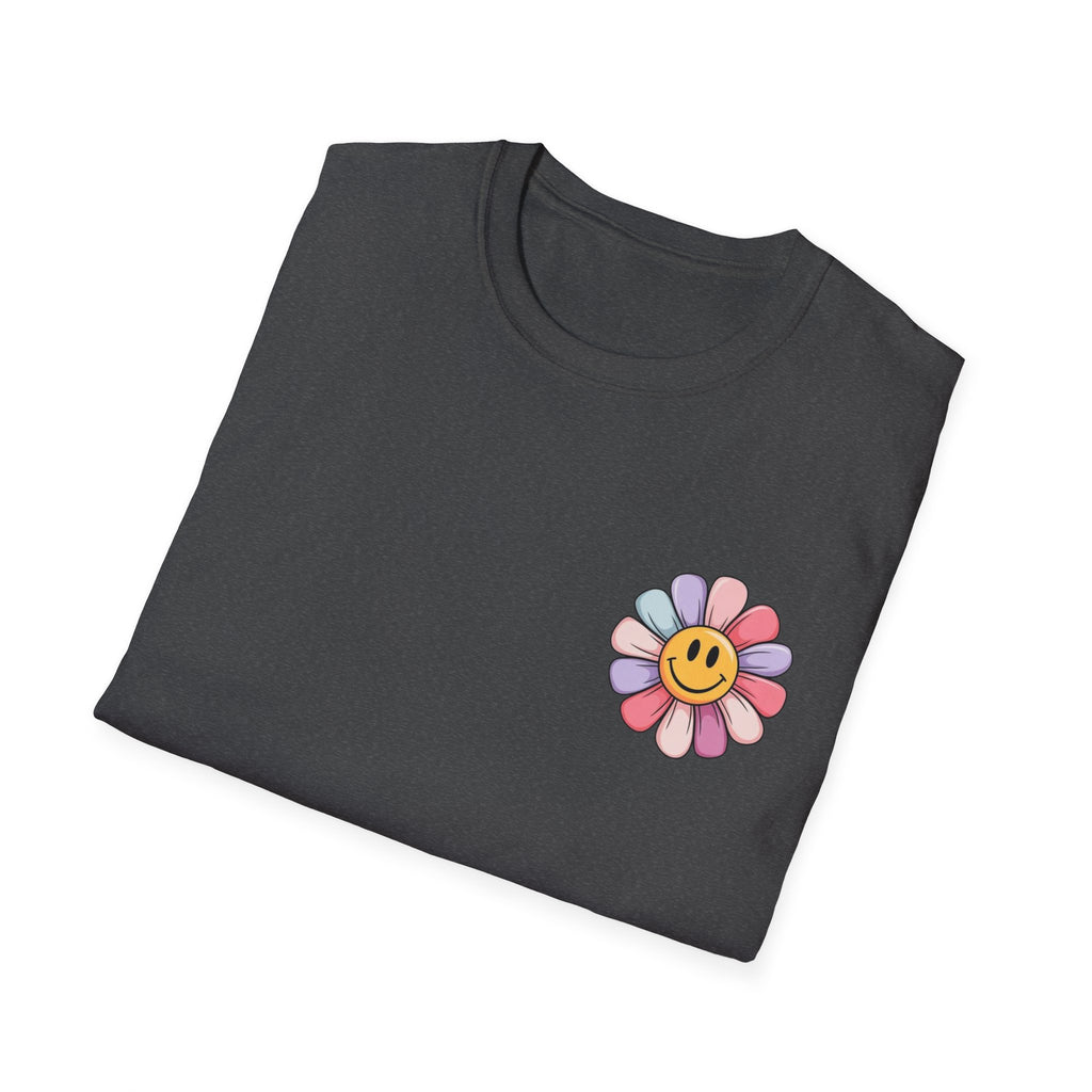 Mama Floral T-Shirt — Cute Smiley Daisy Mom Tee