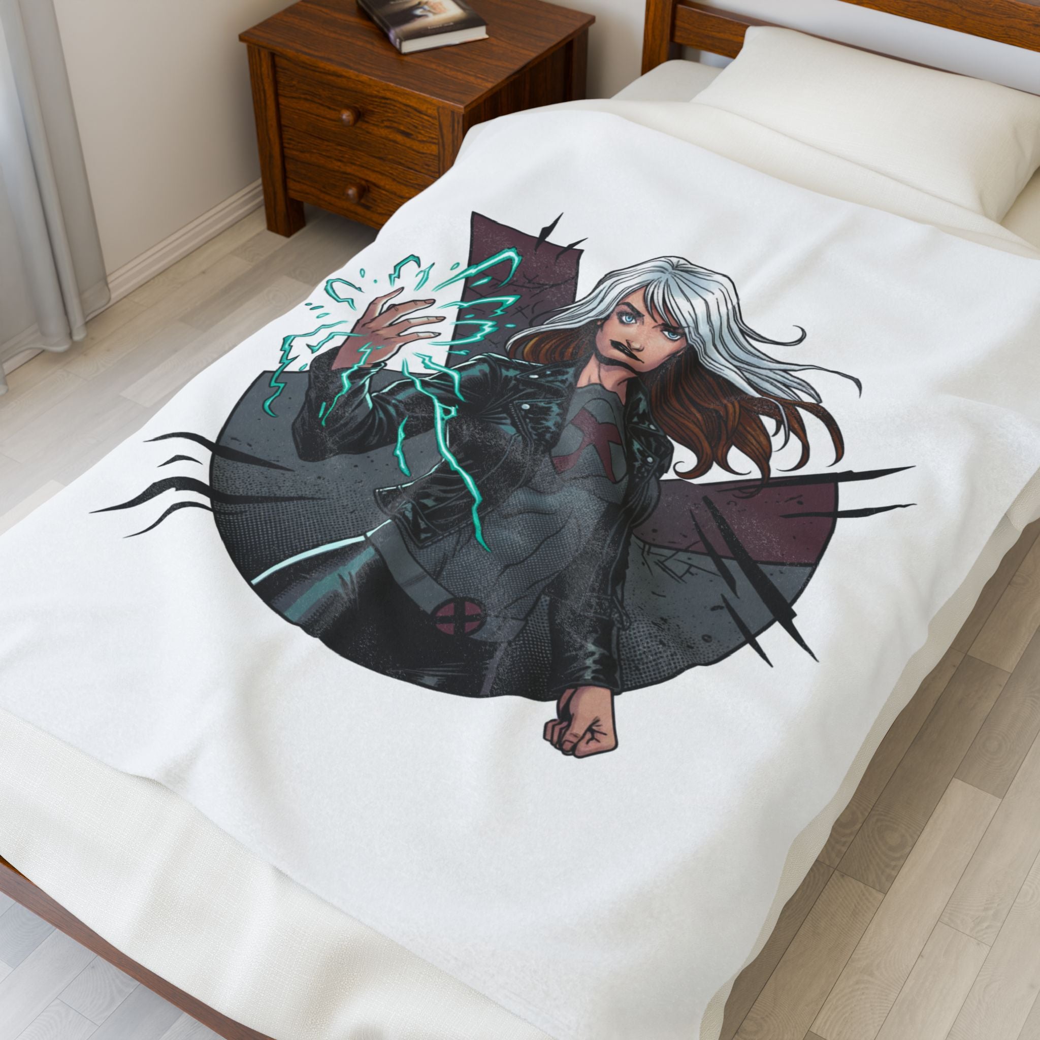 rogue xmen blanket  — Soft Superhero Throw for Fans