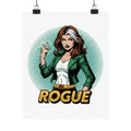 Comic Superhero rogue xmen Poster — 'Rogue' Matte Vertical Art Print