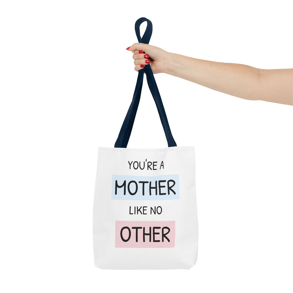 Mother Like No Other Floral Tote Bag — Mother's Day Gift