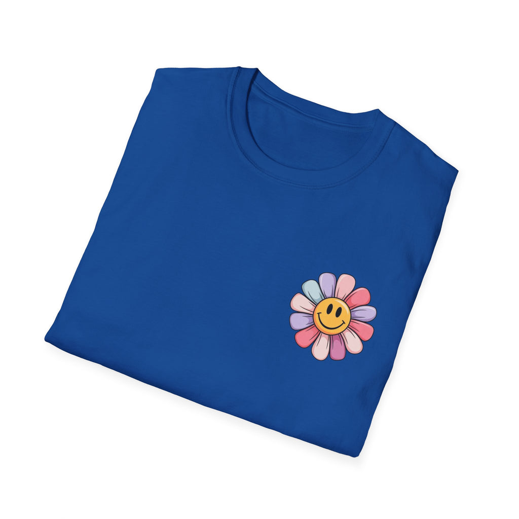 Mama Floral T-Shirt — Cute Smiley Daisy Mom Tee