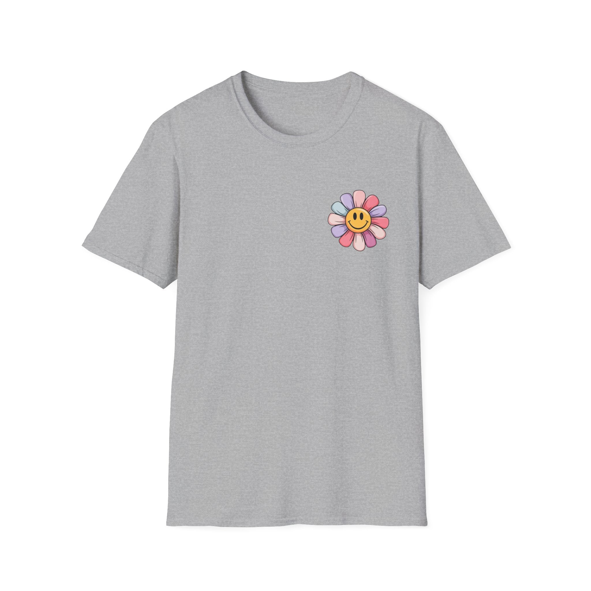 Mama Floral T-Shirt — Cute Smiley Daisy Mom Tee