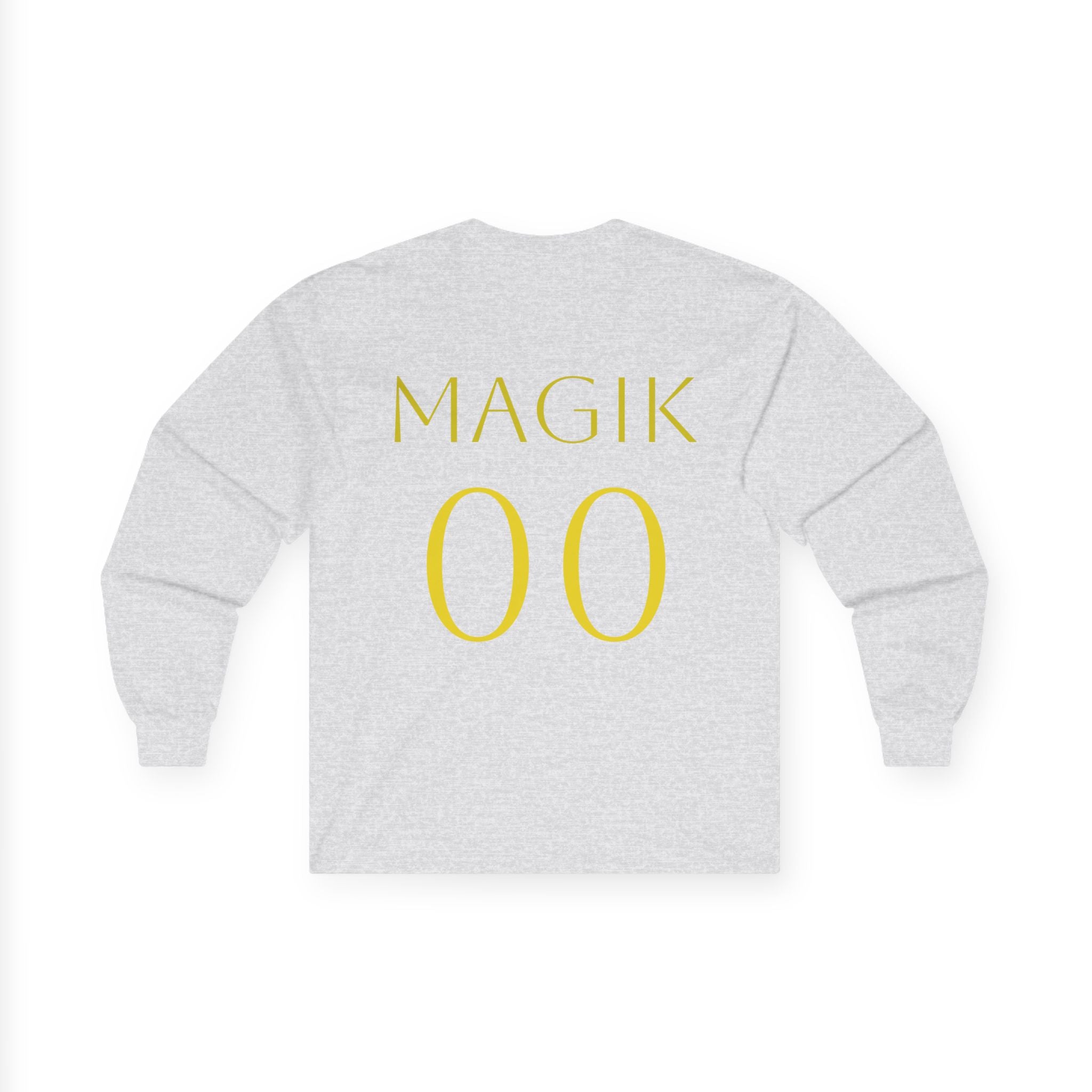 Magik Marvel Rivals Long Sleeve Tee — Golden Fantasy Warrior Graphic