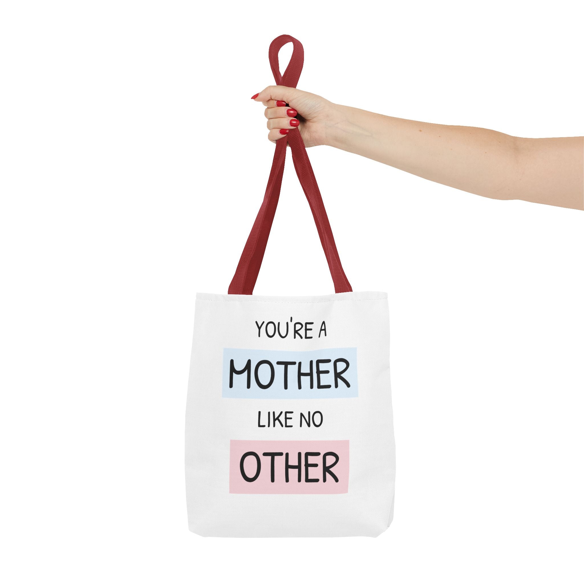 Mother Like No Other Floral Tote Bag — Mother's Day Gift
