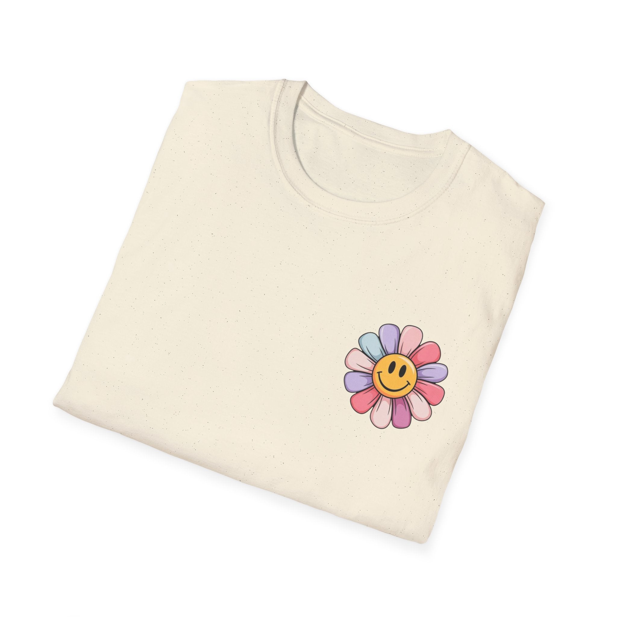 Mama Floral T-Shirt — Cute Smiley Daisy Mom Tee