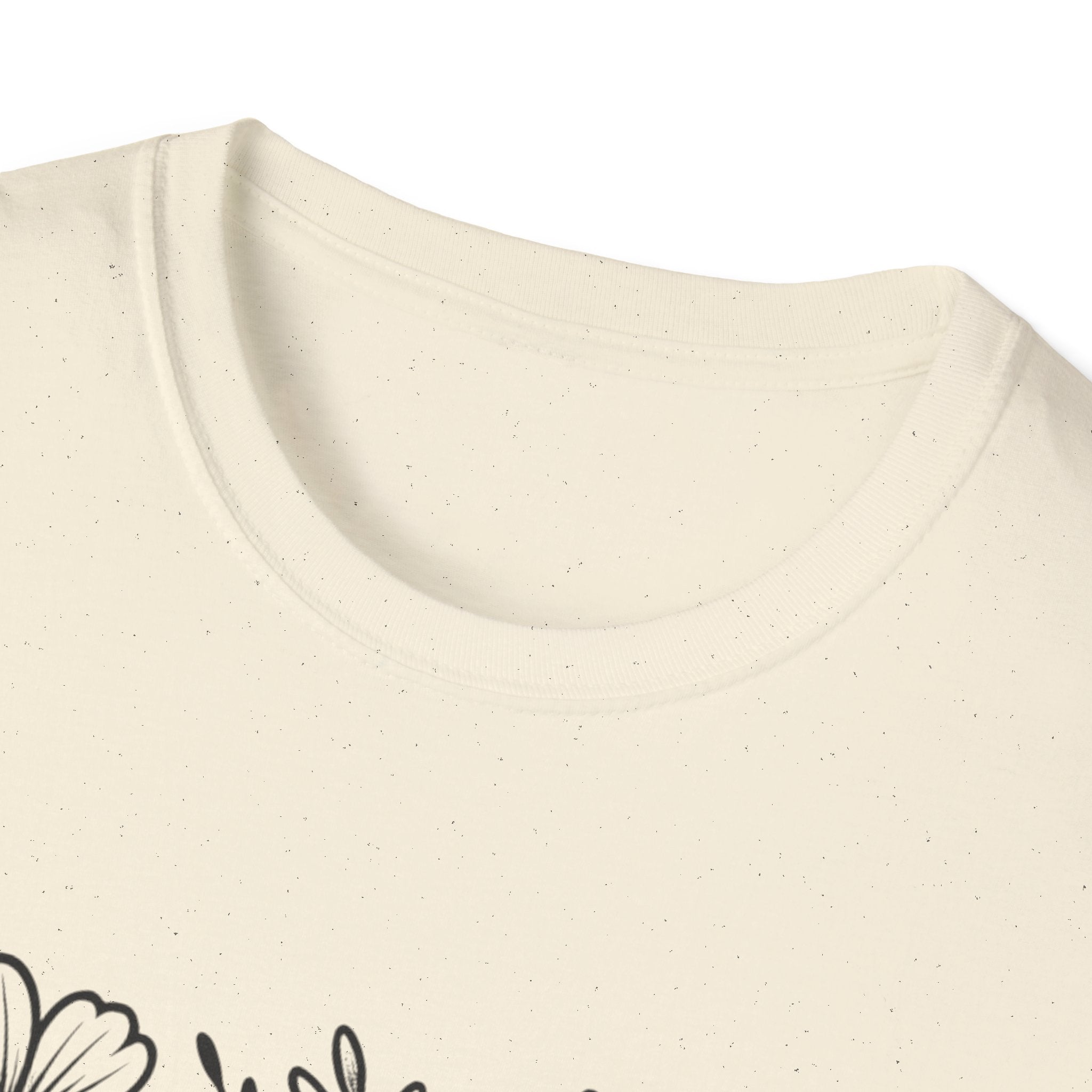 Mother's Day Floral Tee — "Happy Mother's Day" Heart Design