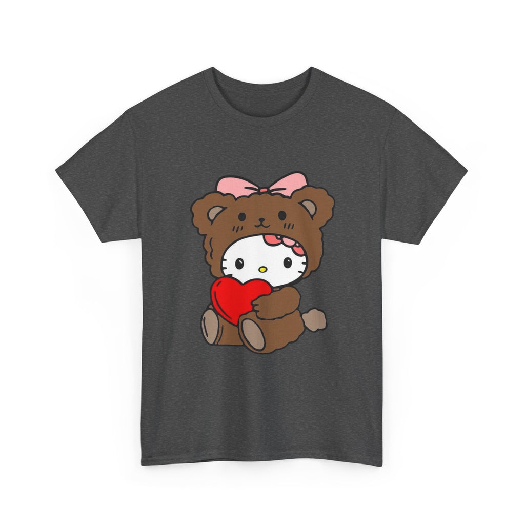 Cute Bear Costume Tee — Heart Hug Graphic T-Shirt