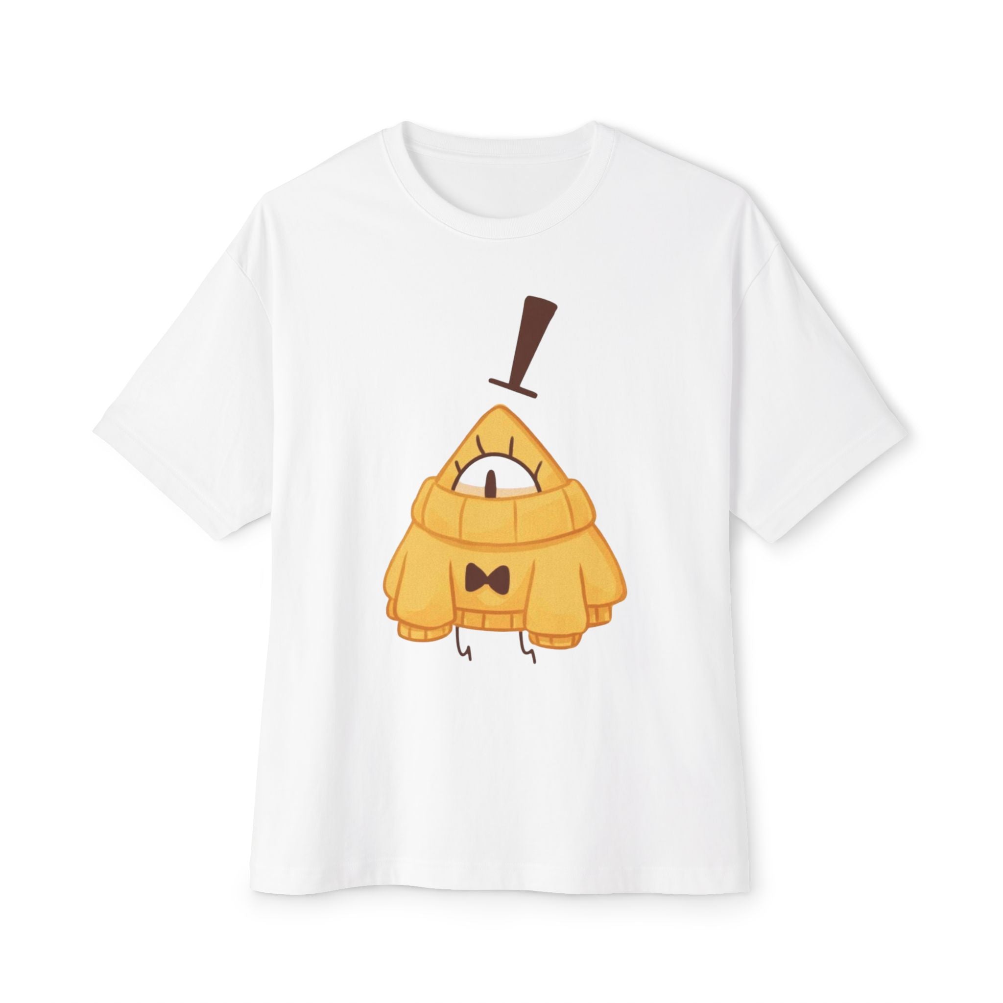 Cute Yellow Monster Tee — Cozy Cartoon Character T-Shirt