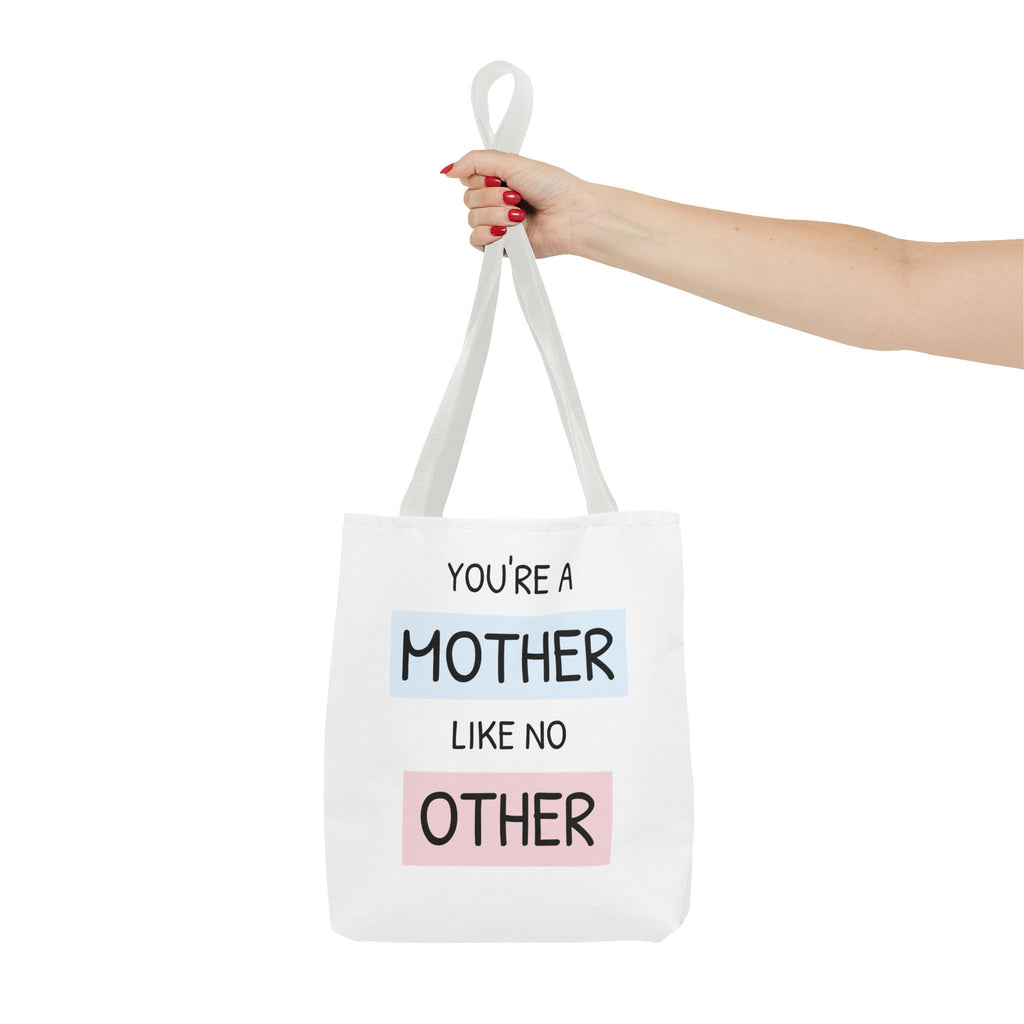 Mother Like No Other Floral Tote Bag — Mother's Day Gift