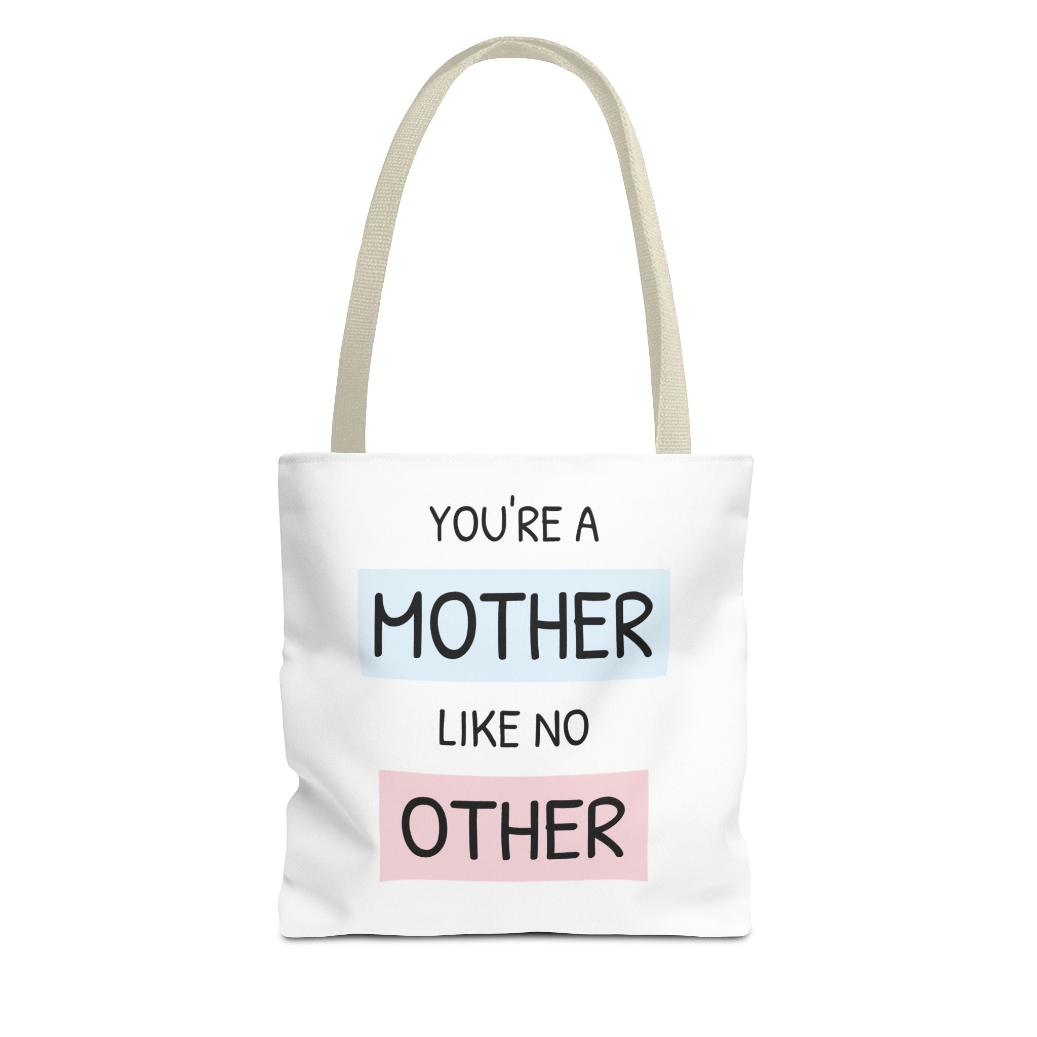 Mother Like No Other Floral Tote Bag — Mother's Day Gift