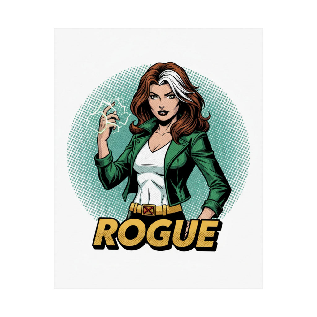 Comic Superhero rogue xmen Poster — 'Rogue' Matte Vertical Art Print