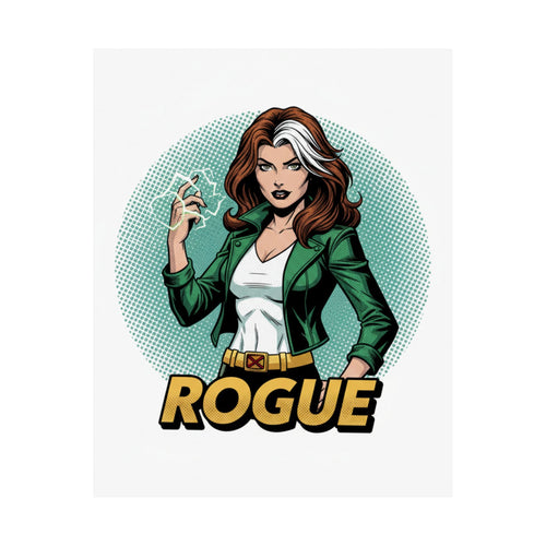 Comic Superhero rogue xmen Poster — 'Rogue' Matte Vertical Art Print