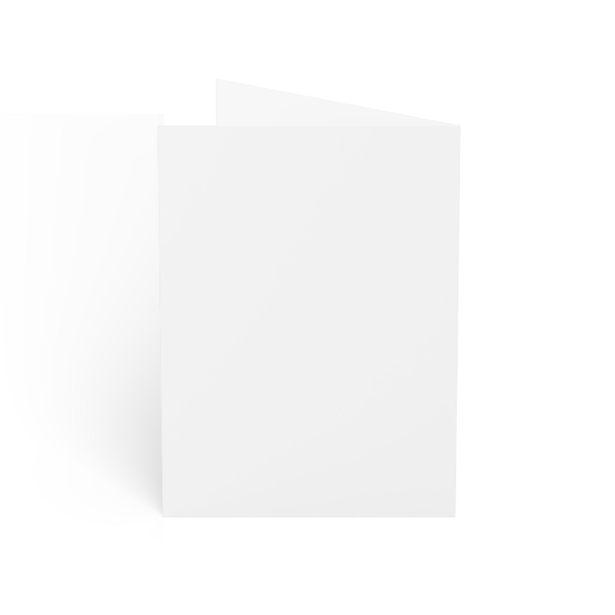 Mother's Day Tulip Greeting Card – Floral 'Happy Mother's Day' Note (1/10/30/50 pcs)