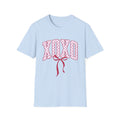 XOXO Pink Ribbon T-Shirt — Valentine’s Day Cute Graphic Tee