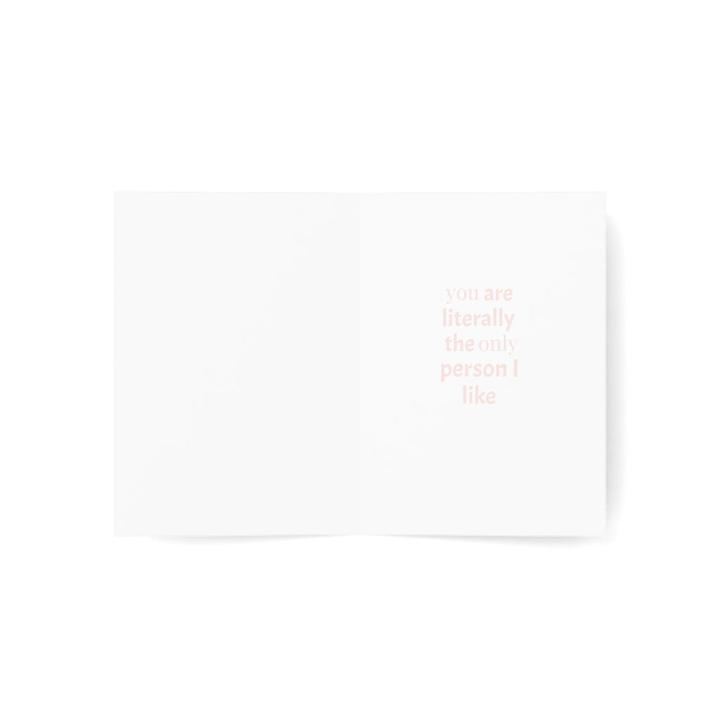 Mother's Day Tulip Greeting Card – Floral 'Happy Mother's Day' Note (1/10/30/50 pcs)