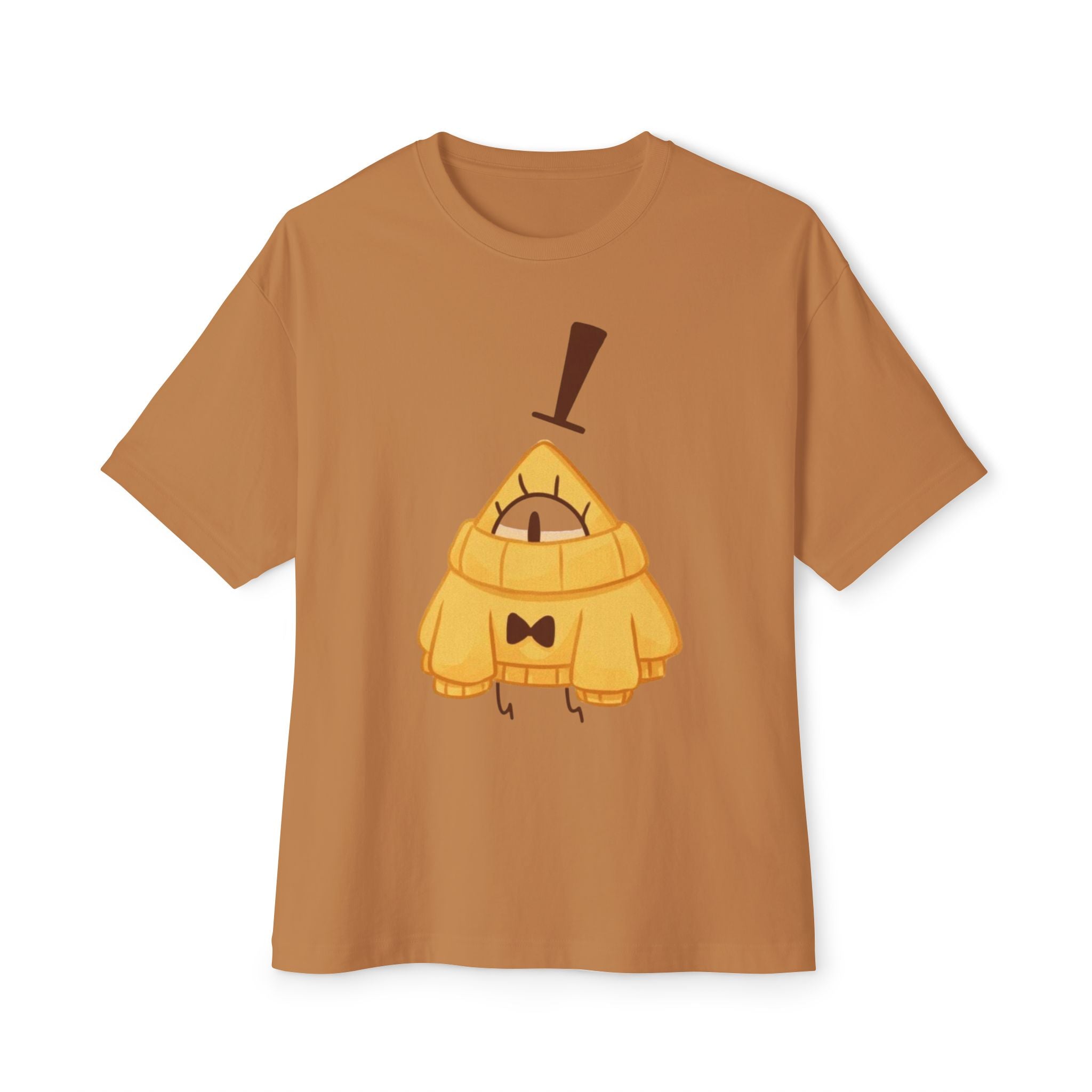 Cute Yellow Monster Tee — Cozy Cartoon Character T-Shirt